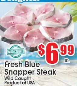 Supremo Foods Inc Fresh Blue Snapper Steak offer