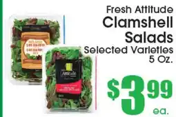 Supremo Foods Inc Fresh Attitude Clamshell Salads offer