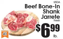 Supremo Foods Inc Beef Bone-In Shank offer