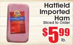 Supremo Foods Inc Hatfield Imported Ham offer