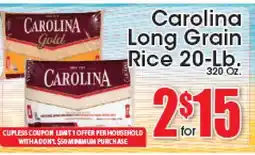 Supremo Foods Inc Carolina Long Grain Rice 20-Lb offer