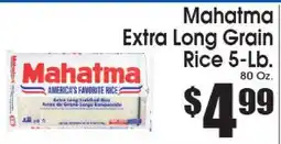 Supremo Foods Inc Mahatma Extra Long Grain Rice offer