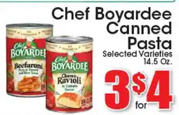 Supremo Foods Inc Chef Boyardee Canned Pasta offer