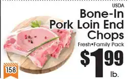 Supremo Foods Inc USDA Bone-In Pork Loin End Chops offer
