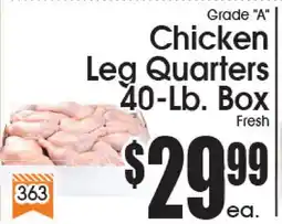 Supremo Foods Inc Chicken Leg Quarters offer