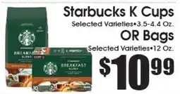 Supremo Foods Inc Starbucks K Cups OR Bags offer
