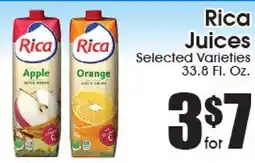 Supremo Foods Inc Rica Juices offer