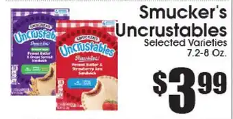 Supremo Foods Inc Smucker's Uncrustables offer