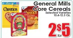 Supremo Foods Inc General Mills Core Cereals offer