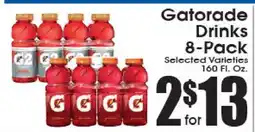 Supremo Foods Inc Gatorade Drinks offer