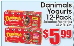 Supremo Foods Inc Danimals Yogurts offer