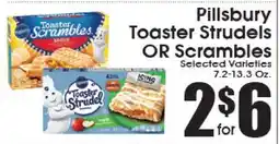 Supremo Foods Inc Pillsbury Toaster Strudels OR Scrambles offer