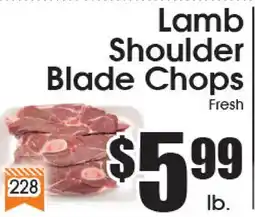 Supremo Foods Inc Lamb Shoulder Blade Chops offer