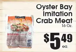 Supremo Foods Inc Oyster Bay Imitation Crab Meat offer