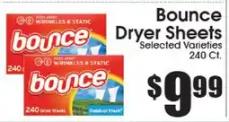 Supremo Foods Inc Bounce Dryer Sheets offer