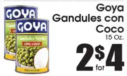 Supremo Foods Inc Goya Gandules con Coco offer