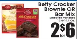 Supremo Foods Inc Betty Crocker Brownie OR Bar Mix offer