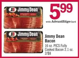 Price Chopper Jimmy Dean Bacon offer