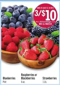 Price Chopper Blueberries offer
