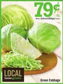 Price Chopper Green Cabbage offer