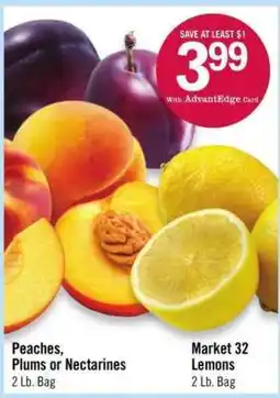 Price Chopper Peaches, Plums or Nectarines offer
