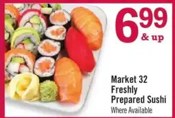 Price Chopper Market 32 Freshly Prepared Sushi offer