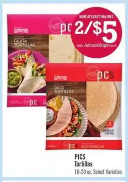Price Chopper PICS Tortillas offer