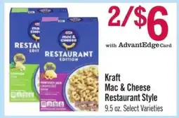 Price Chopper Kraft Mac & Cheese Restaurant Style offer