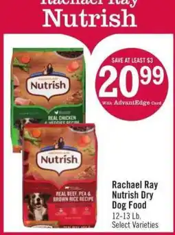 Price Chopper Rachael Ray Nutrish Dry Dog Food offer