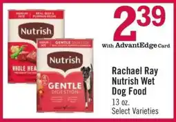 Price Chopper Rachael Ray Nutrish Wet Dog Food offer