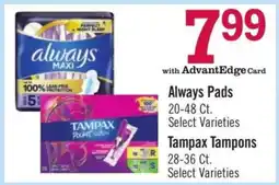 Price Chopper Always Pads offer