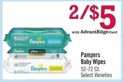 Price Chopper Pampers Baby Wipes offer