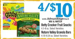 Price Chopper Nature Valley Granola Bars offer