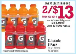 Price Chopper Gatorade offer