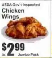 Key Food Chicken Wings offer