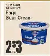 Fage Sour Cream