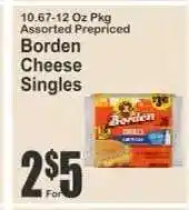 Key Food Borden Cheese Singles offer