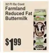 Key Food Farmland Reduced Fat Buttermilk offer