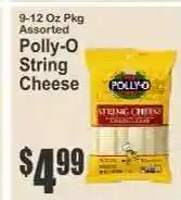 Key Food Polly-O String Cheese offer