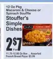 Key Food Stouffer's Simple Dishes offer