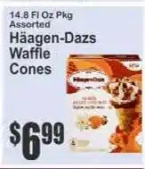 Key Food Häagen-Dazs Waffle Cones offer