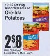 Key Food Ore-Ida Potatoes offer