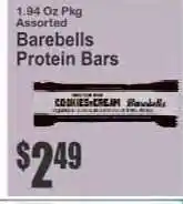 Key Food Barebells protein bars offer