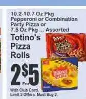 Key Food Totino's Pizza Rolls offer