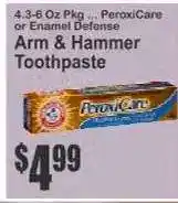 Key Food Arm & Hammer Toothpaste offer