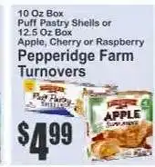 Key Food Pepperidge Farm Turnovers offer