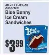 Key Food Blue Bunny Ice Cream Sandwiches offer