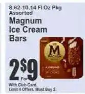 Key Food Magnum Ice Cream Bars offer