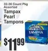 Key Food Tampax Pearl Tampons offer