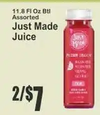 Key Food Just Made Juice offer